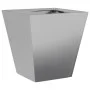 2 galvanized steel planters 30x30x30 cm by , Pots and planters - Ref: Foro24-851049, Price: 36,99 €, Discount: %