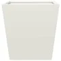 Pflanzgefäß aus weißem Stahl 40x40x40 cm von , Töpfe und Pflanzgefäße - Ref: Foro24-851054, Preis: 43,50 €, Rabatt: %