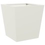 Pflanzgefäß aus weißem Stahl 40x40x40 cm von , Töpfe und Pflanzgefäße - Ref: Foro24-851054, Preis: 38,62 €, Rabatt: %