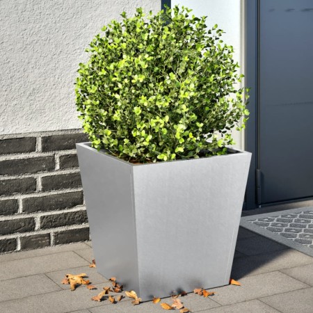 Pflanzkübel 2 Stück aus verzinktem Stahl 40x40x40 cm von , Töpfe und Pflanzgefäße - Ref: Foro24-851063, Preis: 48,79 €, Rabat...