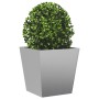 Pflanzkübel 2 Stück aus verzinktem Stahl 40x40x40 cm von , Töpfe und Pflanzgefäße - Ref: Foro24-851063, Preis: 48,79 €, Rabat...