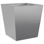 Pflanzkübel 2 Stück aus verzinktem Stahl 40x40x40 cm von , Töpfe und Pflanzgefäße - Ref: Foro24-851063, Preis: 56,31 €, Rabat...