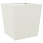 Weißer Stahl-Pflanzkübel 50x50x50 cm von , Töpfe und Pflanzgefäße - Ref: Foro24-851068, Preis: 53,08 €, Rabatt: %