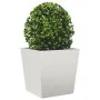 2 stainless steel planters 50x50x50 cm by , Pots and planters - Ref: Foro24-851075, Price: 133,87 €, Discount: %