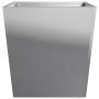 Pflanzkübel 2 Stück verzinkter Stahl 50x50x50 cm von , Töpfe und Pflanzgefäße - Ref: Foro24-851077, Preis: 66,91 €, Rabatt: %