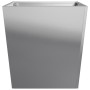 Pflanzkübel 2 Stück verzinkter Stahl 50x50x50 cm von , Töpfe und Pflanzgefäße - Ref: Foro24-851077, Preis: 66,91 €, Rabatt: %