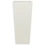 Pflanzgefäß aus weißem Stahl 35x35x75 cm von , Töpfe und Pflanzgefäße - Ref: Foro24-851082, Preis: 69,53 €, Rabatt: %
