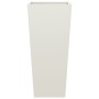 Pflanzgefäß aus weißem Stahl 35x35x75 cm von , Töpfe und Pflanzgefäße - Ref: Foro24-851082, Preis: 63,40 €, Rabatt: %