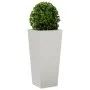 Jardineras 2 uds acero inoxidable 35x35x75 cm de , Maceteros y jardineras - Ref: Foro24-851089, Precio: 148,32 €, Descuento: %