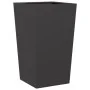 Jardinera de acero negra 45x45x75 cm de , Maceteros y jardineras - Ref: Foro24-851094, Precio: 89,52 €, Descuento: %