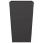 Black steel planter 45x45x75 cm by , Pots and planters - Ref: Foro24-851094, Price: 89,52 €, Discount: %