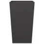 Jardinera de acero negra 45x45x75 cm de , Maceteros y jardineras - Ref: Foro24-851094, Precio: 89,52 €, Descuento: %