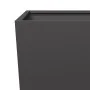 Black steel planter 45x45x75 cm by , Pots and planters - Ref: Foro24-851094, Price: 89,52 €, Discount: %