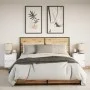 Wall-mounted bedside tables with LED lights 2 units white by , Nightstands - Ref: Foro24-3307962, Price: 98,01 €, Discount: %