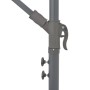 Sombrilla voladiza con palo de aluminio rojo burdeos 300 cm de vidaXL, Sombrillas - Ref: Foro24-313754, Precio: 100,24 €, Des...