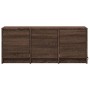 Mueble de TV LED madera ingeniería marrón roble 97x34x40 cm de , Muebles TV - Ref: Foro24-852242, Precio: 78,11 €