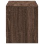 Mueble de TV LED madera ingeniería marrón roble 97x34x40 cm de , Muebles TV - Ref: Foro24-852242, Precio: 78,11 €