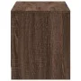 Mueble de TV LED madera ingeniería marrón roble 97x34x40 cm de , Muebles TV - Ref: Foro24-852242, Precio: 74,92 €, Descuento: %