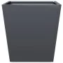 Anthracite grey steel planter 40x40x40 cm by , Pots and planters - Ref: Foro24-851056, Price: 43,48 €, Discount: %