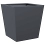 Pflanzgefäß aus anthrazitgrauem Stahl 40x40x40 cm von , Töpfe und Pflanzgefäße - Ref: Foro24-851056, Preis: 41,20 €, Rabatt: %