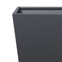 Pflanzgefäß aus anthrazitgrauem Stahl 40x40x40 cm von , Töpfe und Pflanzgefäße - Ref: Foro24-851056, Preis: 41,20 €, Rabatt: %