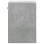 Wand-TV-Möbel mit LED-Lichtern in Betongrau 41x31x45 cm von , TV-Möbel - Ref: Foro24-852277, Preis: 55,71 €, Rabatt: %