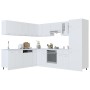 Juego de muebles de cocina 14 piezas aglomerado blanco de , Armarios de cocina - Ref: Foro24-3067666, Precio: 998,78 €, Descu...