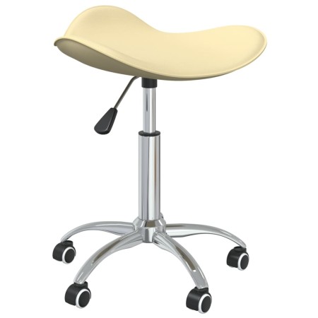 Bürostuhl aus cremefarbenem Kunstleder von , Bürostühle - Ref: Foro24-3088559, Preis: 55,19 €, Rabatt: %