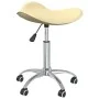 Bürostuhl aus cremefarbenem Kunstleder von , Bürostühle - Ref: Foro24-3088559, Preis: 54,12 €, Rabatt: %