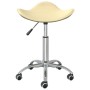 Bürostuhl aus cremefarbenem Kunstleder von , Bürostühle - Ref: Foro24-3088559, Preis: 55,19 €, Rabatt: %