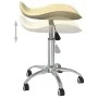 Bürostuhl aus cremefarbenem Kunstleder von , Bürostühle - Ref: Foro24-3088559, Preis: 54,12 €, Rabatt: %