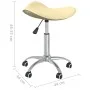 Bürostuhl aus cremefarbenem Kunstleder von , Bürostühle - Ref: Foro24-3088559, Preis: 54,12 €, Rabatt: %