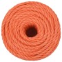Arbeitsseil aus orangefarbenem Polypropylen, 20 mm, 100 m von , Seile und Metallschnüre - Ref: Foro24-152953, Preis: 116,40 €...