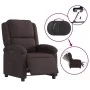 Elektrischer Relaxsessel aus dunkelbraunem Stoff von , Sessel - Ref: Foro24-3204145, Preis: 243,48 €, Rabatt: %