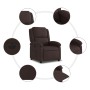 Sillón reclinable eléctrico tela marrón oscuro de , Sillones - Ref: Foro24-3204145, Precio: 233,30 €, Descuento: %