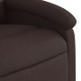 Sillón reclinable eléctrico tela marrón oscuro de , Sillones - Ref: Foro24-3204145, Precio: 233,30 €, Descuento: %