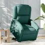 Sillón reclinable elevable tela verde oscuro de , Sillones - Ref: Foro24-3204170, Precio: 270,82 €, Descuento: %