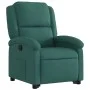 Sillón reclinable elevable tela verde oscuro de , Sillones - Ref: Foro24-3204170, Precio: 270,82 €, Descuento: %