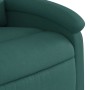 Sillón reclinable elevable tela verde oscuro by , Armchairs - Ref: Foro24-3204170, Price: 253,83 €, Discount: %