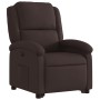 Sillón eléctrico reclinable elevable de tela marrón oscuro by , Armchairs - Ref: Foro24-3204193, Price: 299,89 €, Discount: %