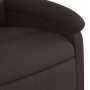 Sillón eléctrico reclinable elevable de tela marrón oscuro by , Armchairs - Ref: Foro24-3204193, Price: 299,89 €, Discount: %
