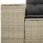 Sofá de jardín con cojines 2 plazas ratán sintético gris claro by , Outdoor sofas - Ref: Foro24-366187, Price: 179,83 €, Disc...