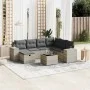 Set de sofás de jardín 8 pzas y cojines ratán sintético gris by , Garden sets - Ref: Foro24-3264468, Price: 547,67 €, Discoun...