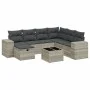 Set de sofás de jardín 8 pzas y cojines ratán sintético gris by , Garden sets - Ref: Foro24-3264468, Price: 547,67 €, Discoun...