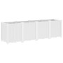 Blumenkasten PP weiß 160x40x53 cm von , Töpfe und Pflanzgefäße - Ref: Foro24-367859, Preis: 142,59 €, Rabatt: %