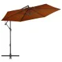 Freischwinger-Regenschirm mit Terrakotta-Aluminiumstange 300 cm von vidaXL, Sonnenschirme - Ref: Foro24-313755, Preis: 118,62...