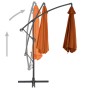 Sombrilla voladiza con palo de aluminio terracota 300 cm de vidaXL, Sombrillas - Ref: Foro24-313755, Precio: 119,80 €, Descue...