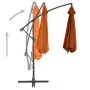 Sombrilla voladiza con palo de aluminio terracota 300 cm de vidaXL, Sombrillas - Ref: Foro24-313755, Precio: 118,62 €, Descue...