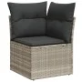 Set sofás jardín 10 pzas con cojines ratán sintético gris claro by , Garden sets - Ref: Foro24-3223071, Price: 703,82 €, Disc...