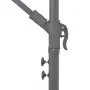 Sombrilla voladiza con palo de aluminio terracota 300 cm de vidaXL, Sombrillas - Ref: Foro24-313755, Precio: 118,62 €, Descue...